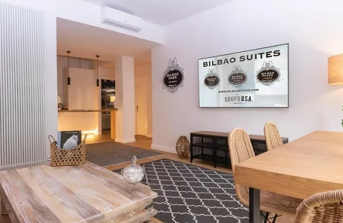 Henao Park De Suites, En Pleno Centro Con Garaje Directo Bilbao